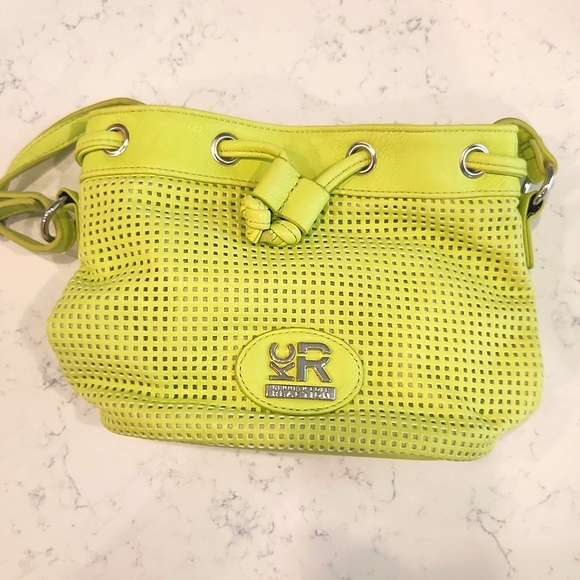 Kenneth Cole Reaction Neon Bucket Bag - Picture 1 of 5